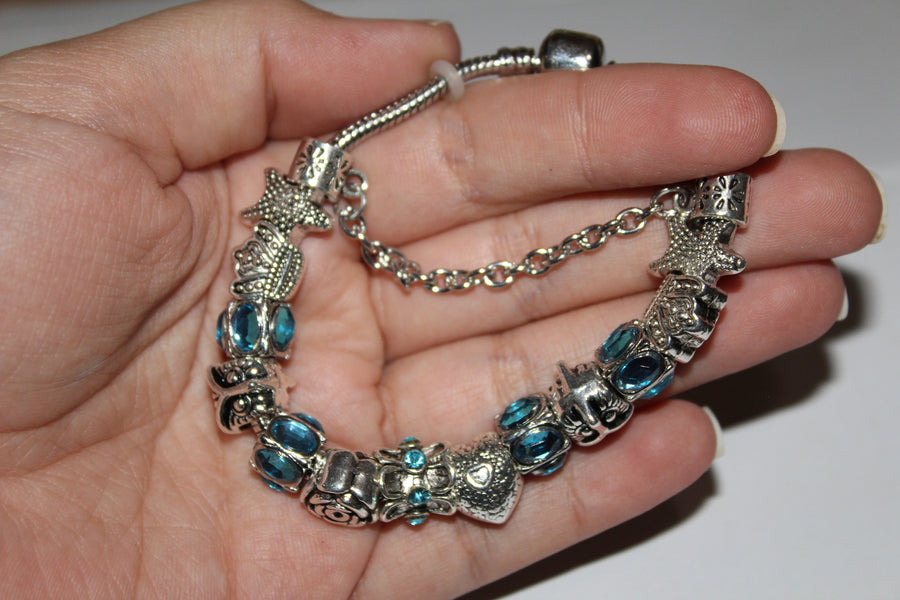 Source Force Pandora Style Charm Bracelet
