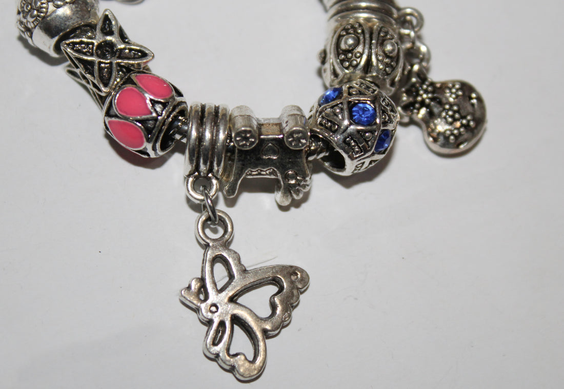 Source Force Pandora Style Charm Bracelet