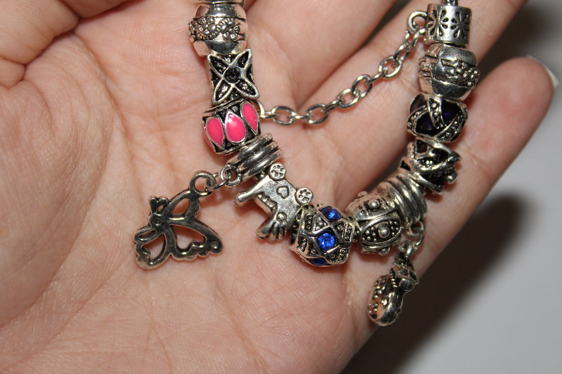 Source Force Pandora Style Charm Bracelet