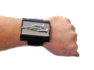 Magnetic Wristband for Screws and Tool Parts