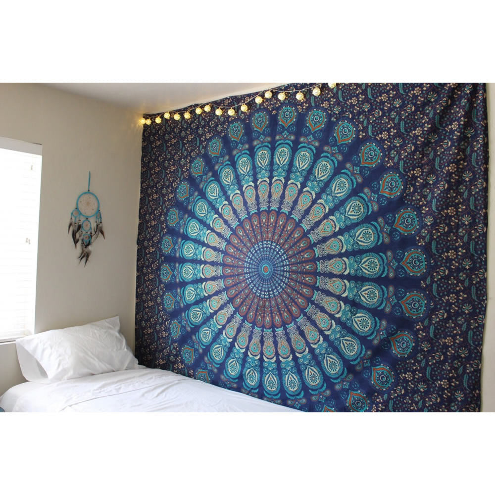 Mandala Designed Tapestry/Beach Sheets