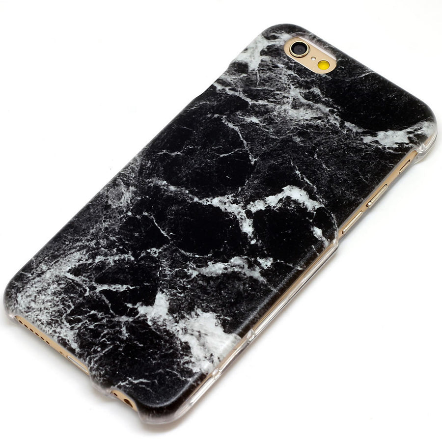 Marble Phone Case for iPhone 6 and 6 Plus - Black, White, Blue or Green
