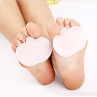 Massaging Silicone Insoles for Balls of Feet/Metatarsal Support - One Pair