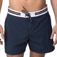 Men's Solid Swim Shorts - Navy, Red, Teal or Green