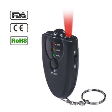 Mini Breathalyzer/Alcohol Tester Keychain