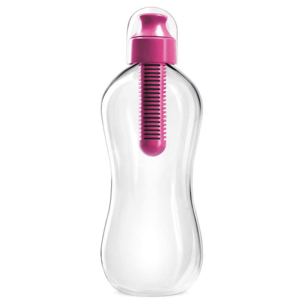 Outdoor Filtered Bobble Water Bottle - Black, Blue, Green, Pink, Red or Yellow