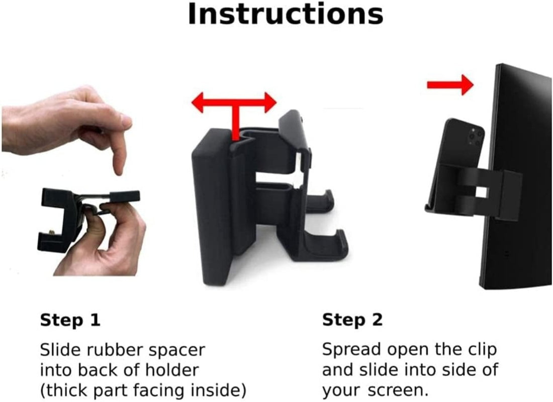 Computer Screen Phone Mount by American Gear