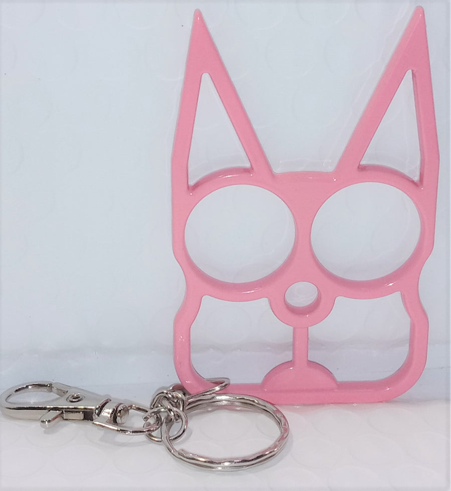 Self Defense Cat Ears Keychain - Black, Gold or Pink