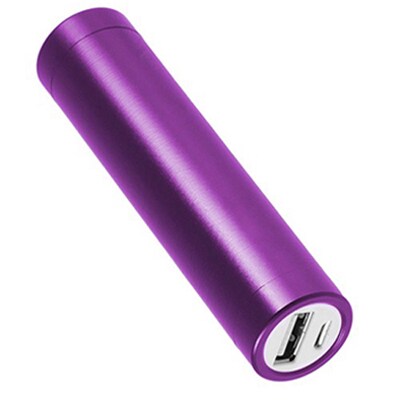 Portable Power Bank - Black, Blue, Purple or Silver