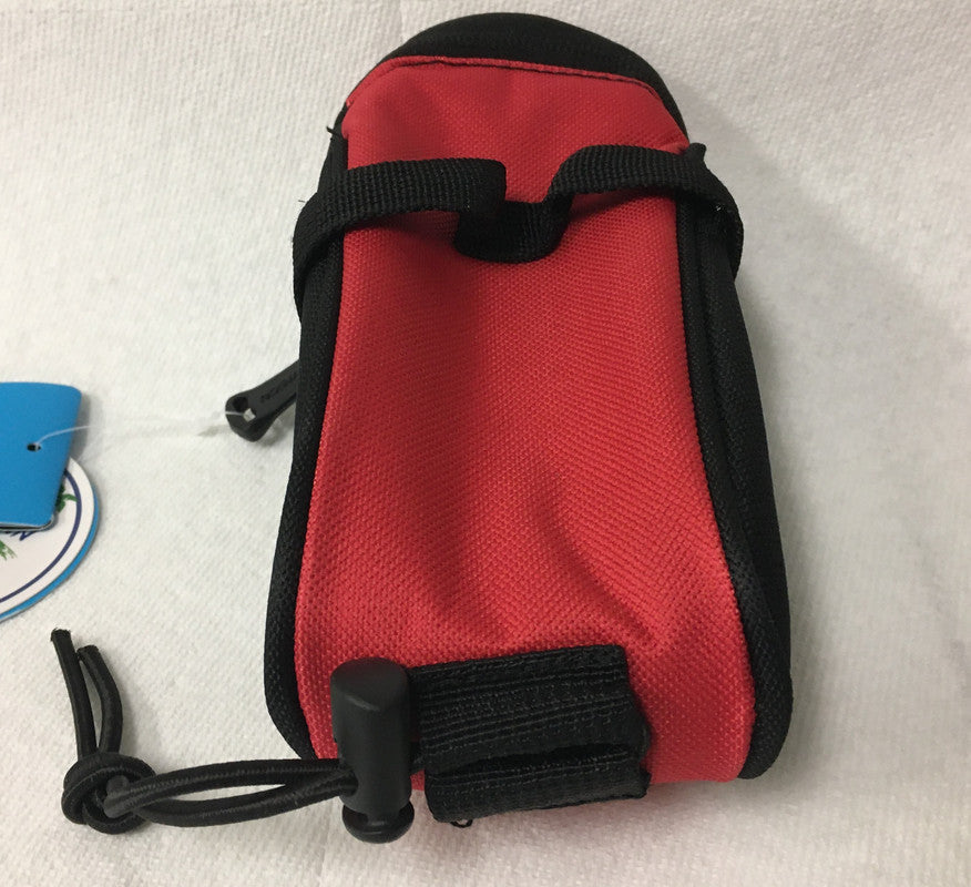 Bicycle Seat Saddle Bag - Black, Blue, Green, Orange or Red