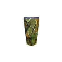 Stainless Steel Tumbler - Silver, Pink Camo, or Green Camo - 20 or 30 oz