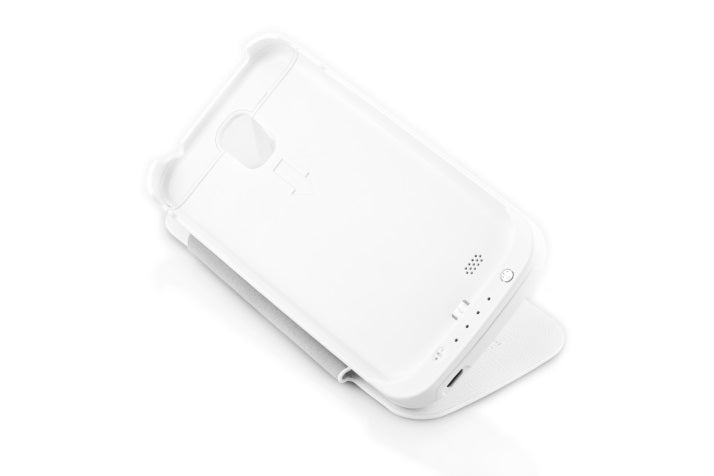 Samsung Galaxy S4 Compatible Rechargeable Mobile Case - Black or White