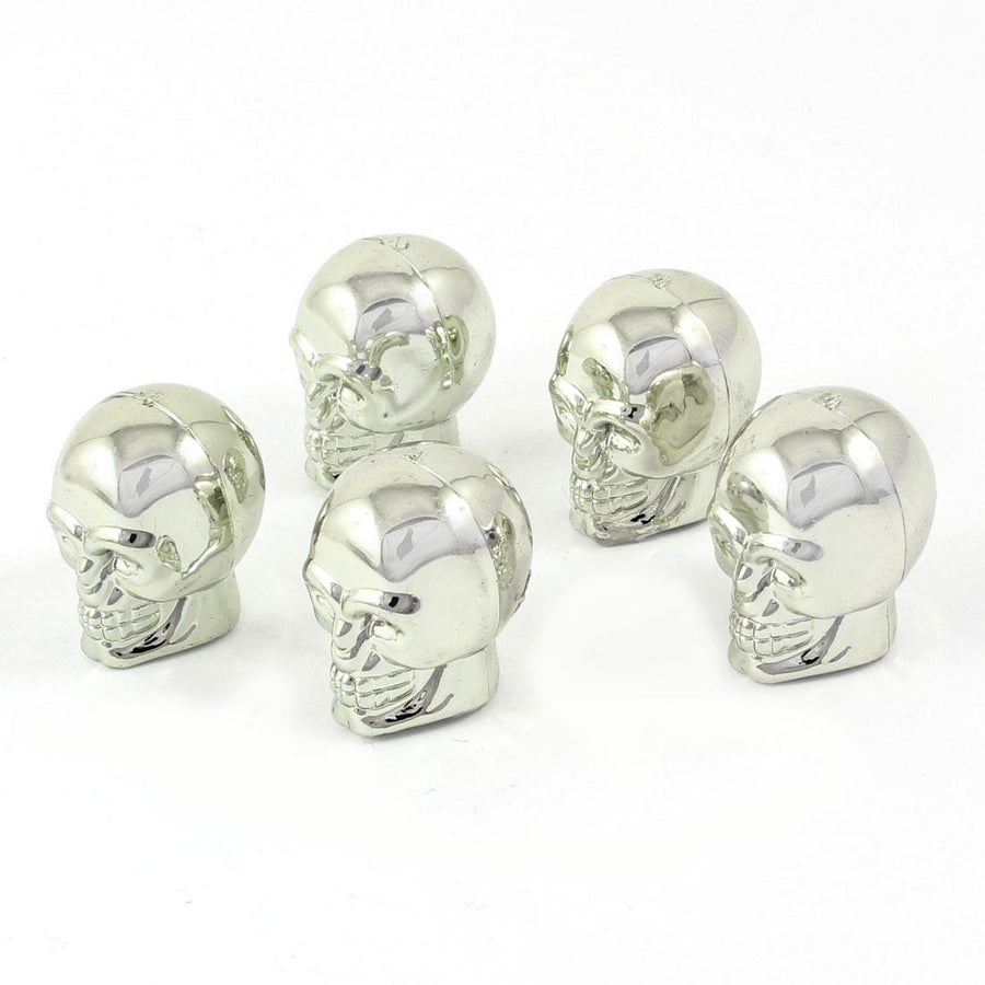 Skull - Bike Valve Covers - Set of 5