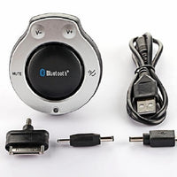 Steering Wheel Handsfree Bluetooth Speakerphone Car Kit - Multiple Colors