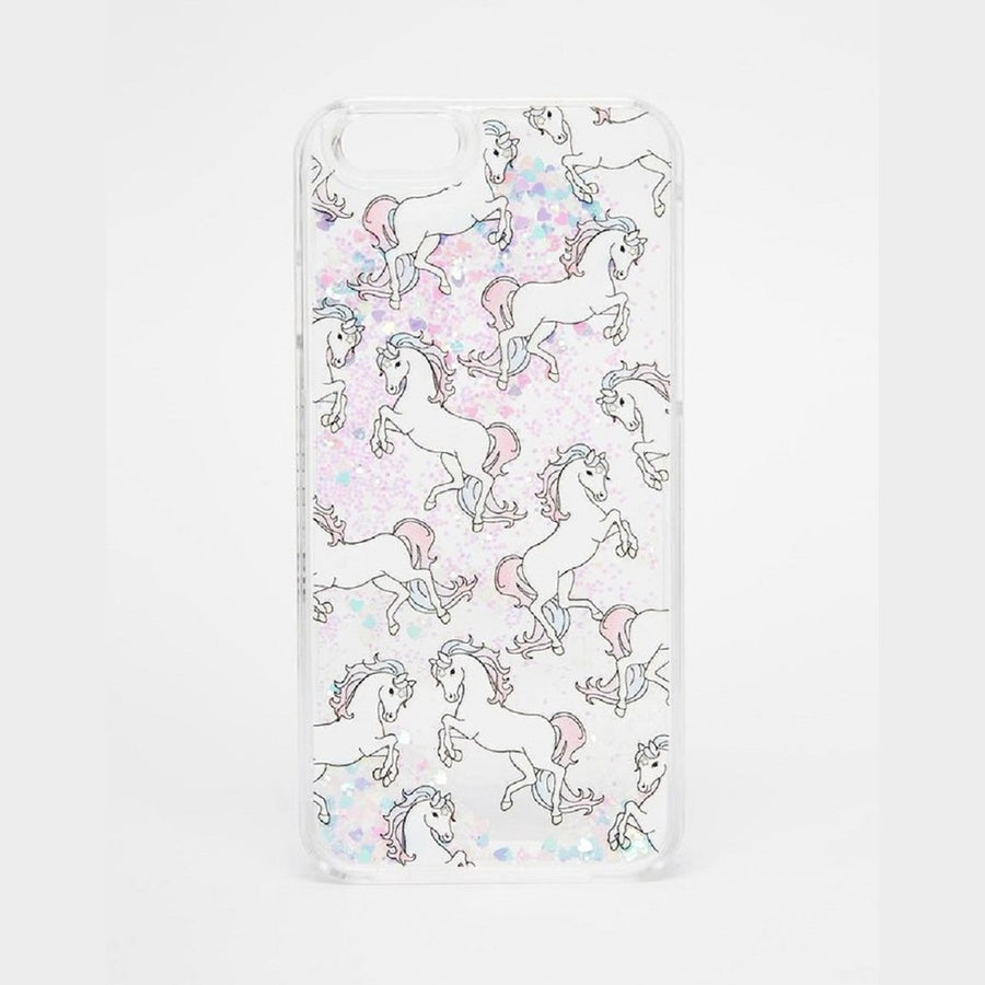 Unicorn Glitter Quicksand Phone Case for iPhone 6 and 6 Plus - Pink, Gold or Silver