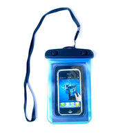 Waterproof Pouch for Mobile Phones - Blue, Pink, Clear, Black