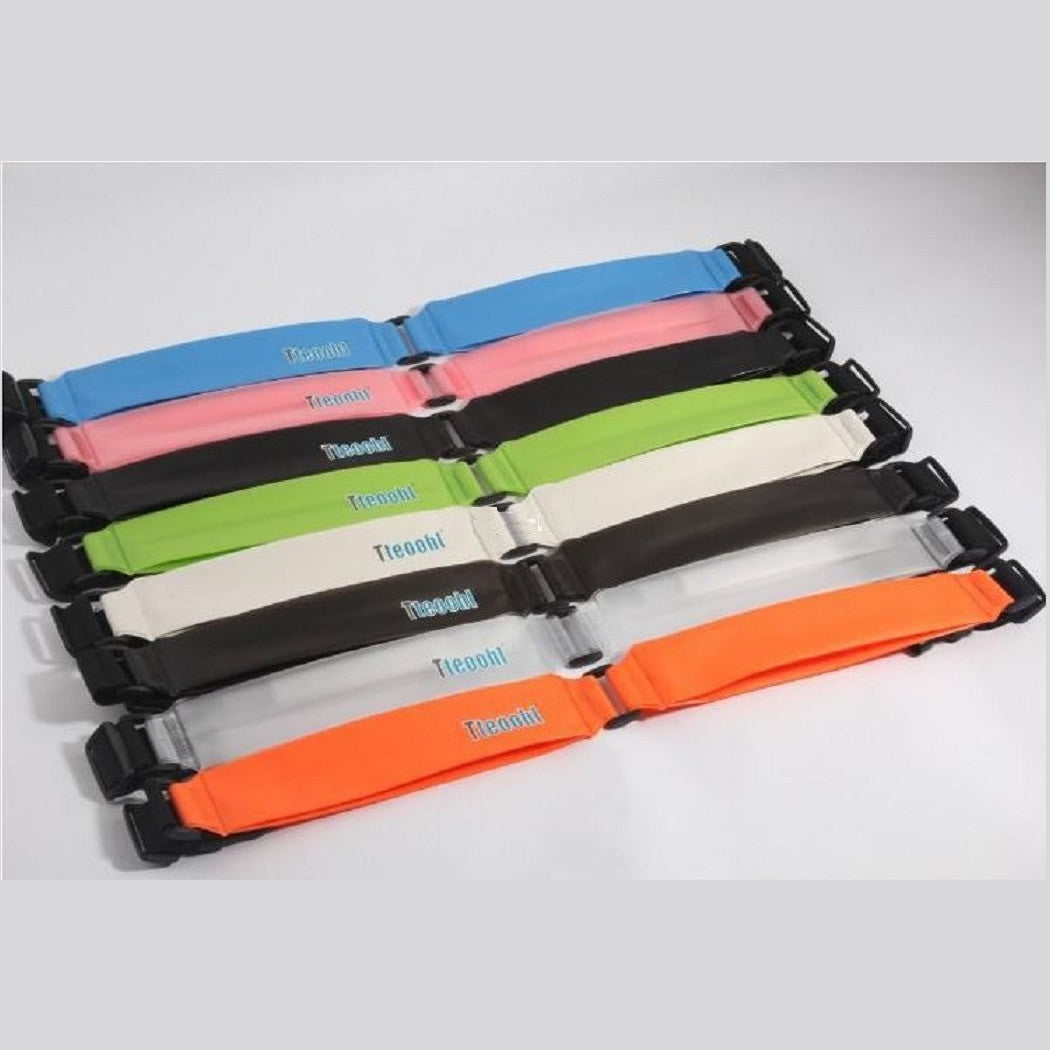 Waterproof Pocketed Belt Pack - Black, Blue, Clear, Green, Orange, Pink or White