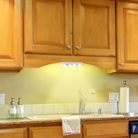 White LED Stick On - Under the Cabinet Lights - Set of 2