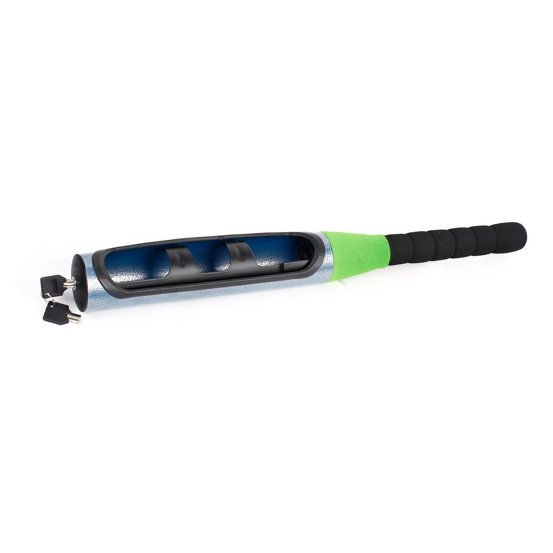 Baseball Bat Style Anti Theft Steering Wheel Lock - Blue, Green. Orange or Red