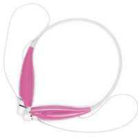 Bluetooth Behind the Neck Headset - Black, Pink, Blue, Orange or White