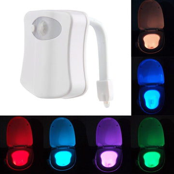 Motion Activated Color Changing Toilet Light