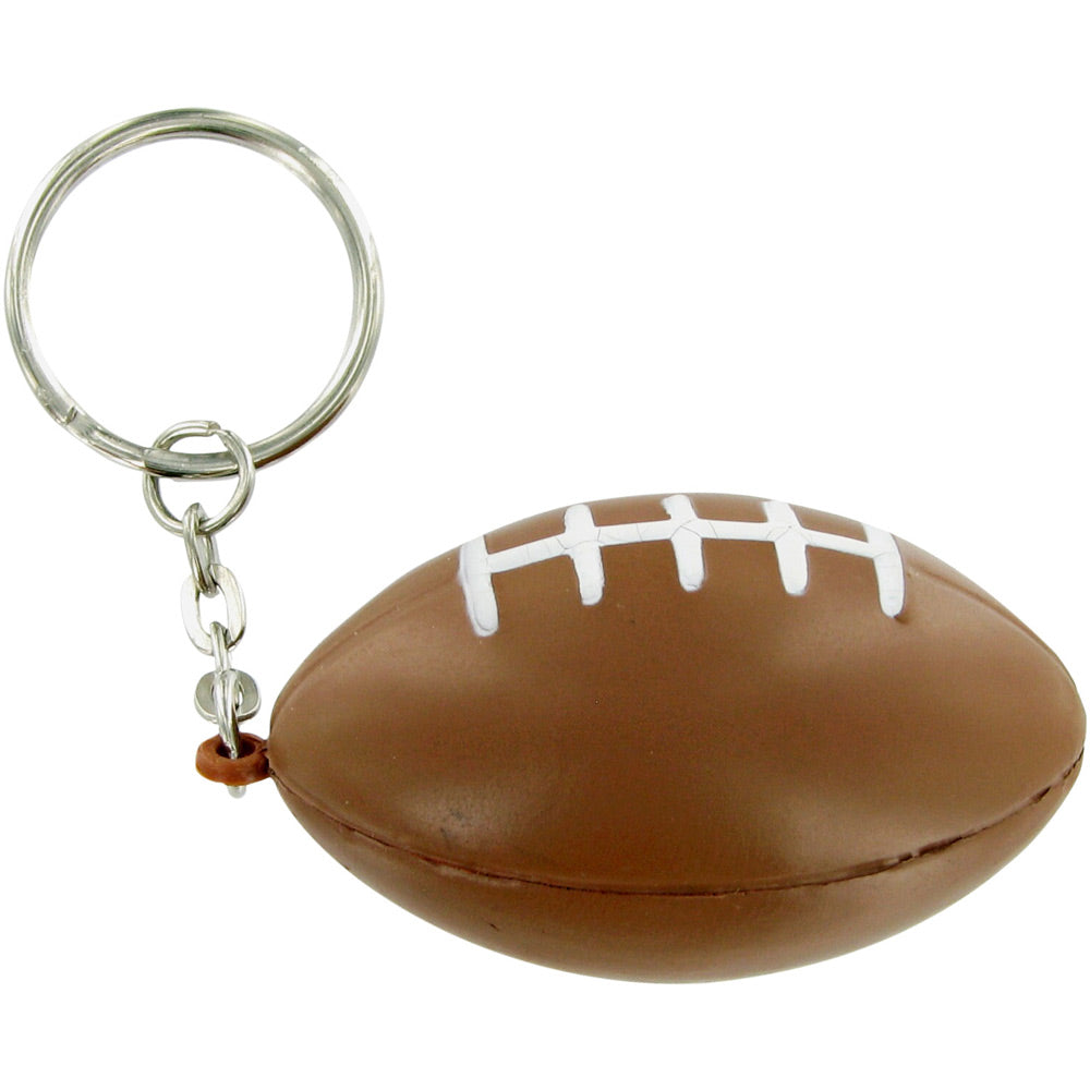 Ball Keychain - Basketball, Football, Soccer, Baseball, Tennis or Smiley Face