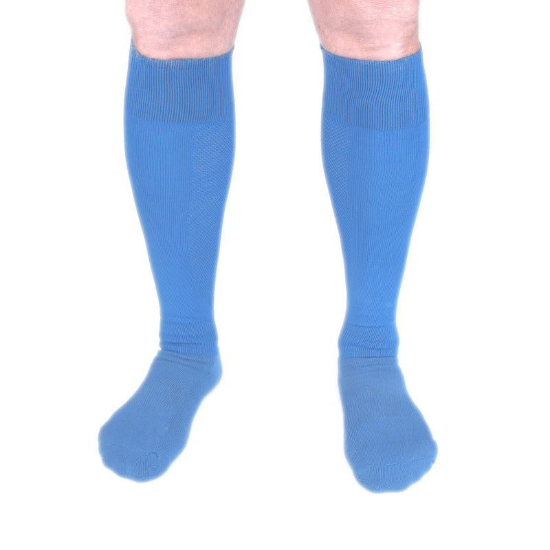 Sport Compression Socks (Unisex) - Black, Light Blue, Navy, Purple, Yellow, Orange, White or Red