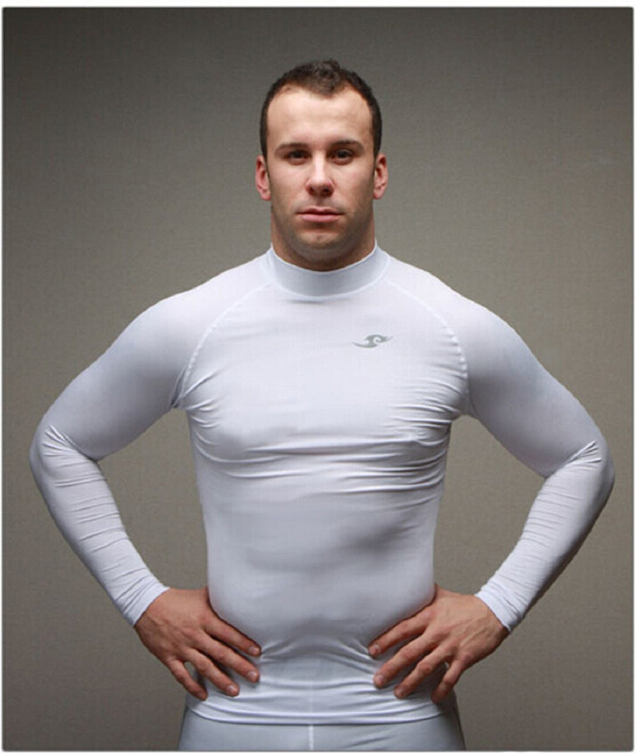 Long Sleeve Trainer - Bike Top- Black, White or BLue