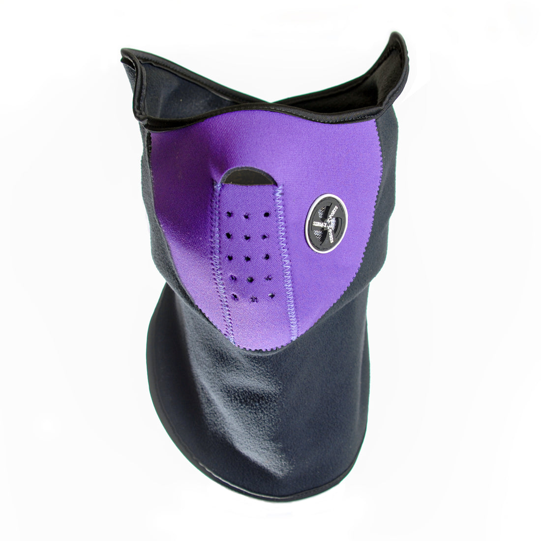 Neoprene/Fleece Neck and Face Mask - Black, Blue, Camo, Orange, Pink, Purple or Red