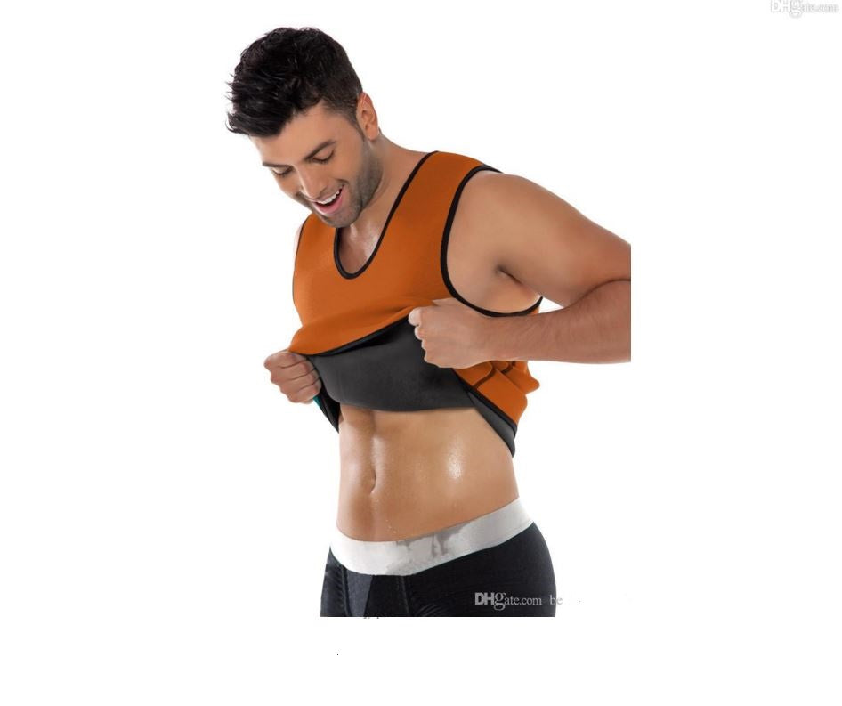 Men's Neoprene Waist Shaper- Green, Gray or Brown