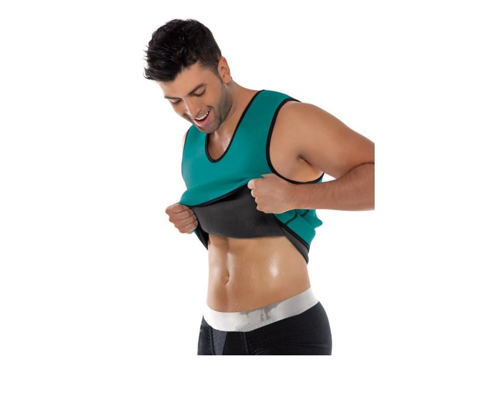 Men's Neoprene Waist Shaper- Green, Gray or Brown