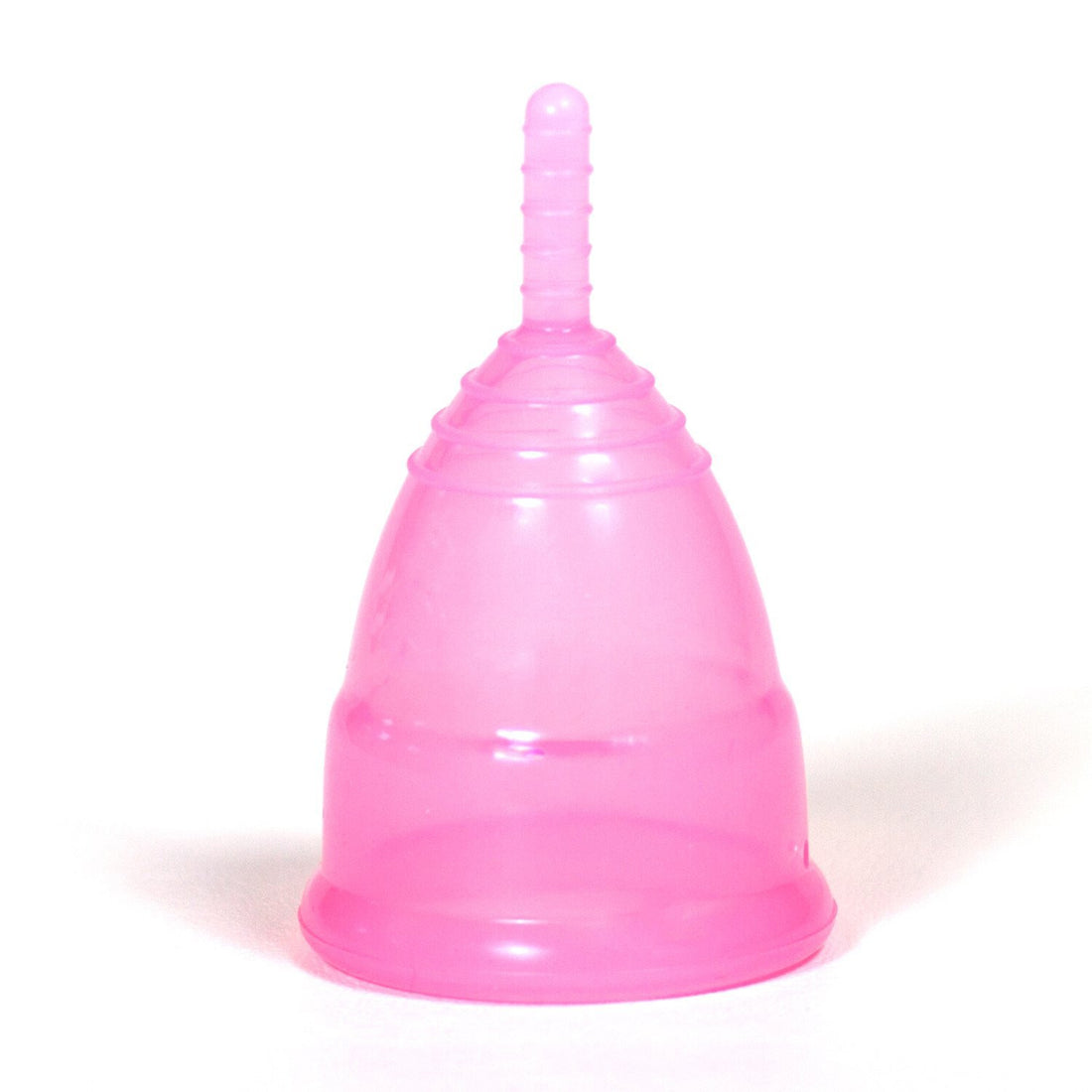 Menstrual Cups - 1 or 2 Pack - Pink, Purple or Clear