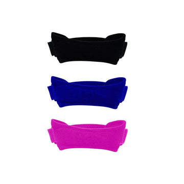 Adjustable Patella Tendon Support - Black, Blue or Pink