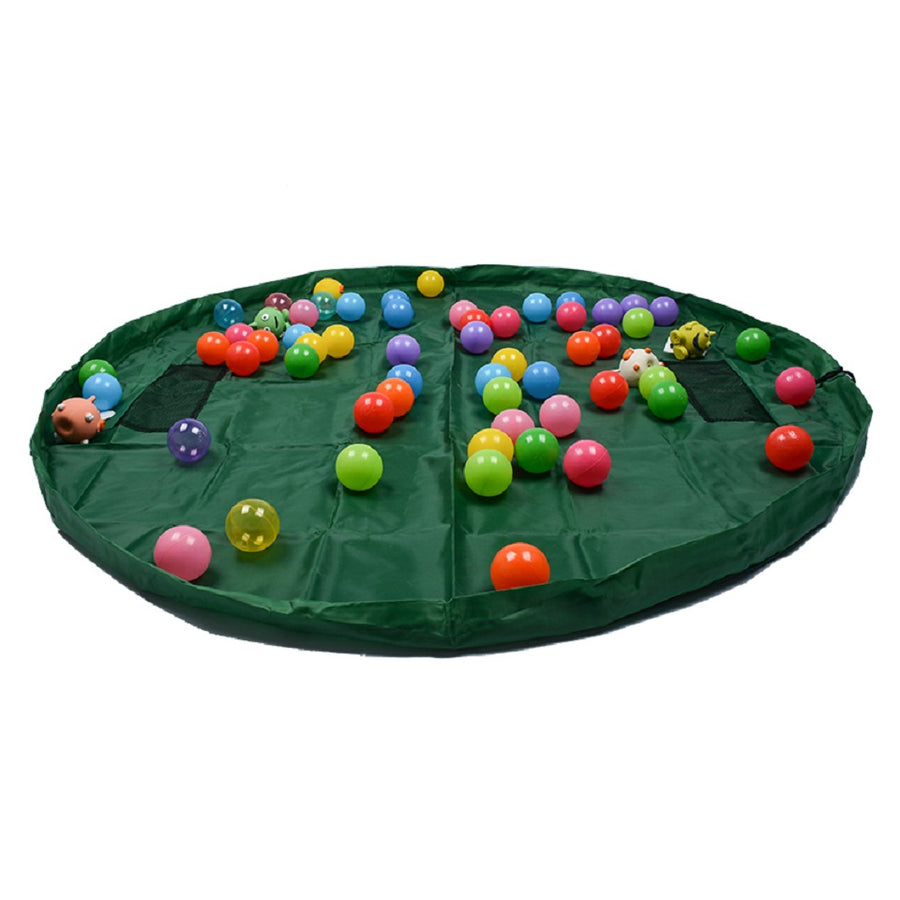 Children's Portable Playmat- Pink, Blue or Green (Sm-Lg)