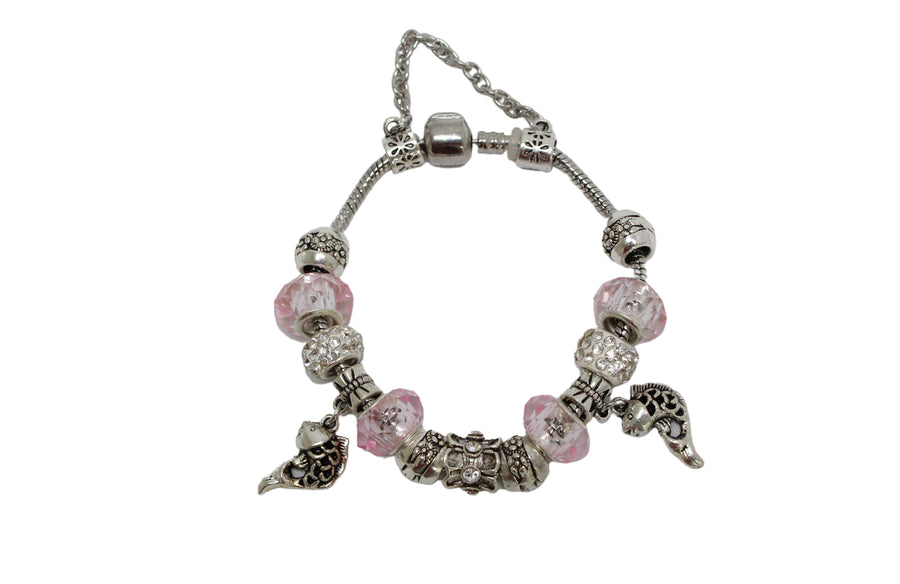 Source Force Pandora Style Charm Bracelet