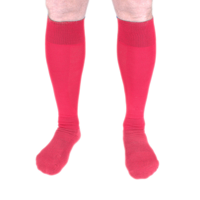 Sport Compression Socks (Unisex) - Black, Light Blue, Navy, Purple, Yellow, Orange, White or Red