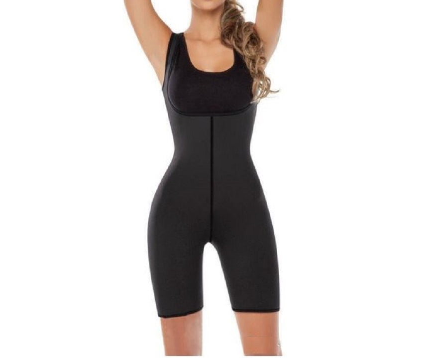 Full Body Neoprene Tummy Control and Butt Lifter - Black, Green, Orange, Pink or Yellow