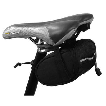 Bicycle Seat Saddle Bag - Black, Blue, Green, Orange or Red