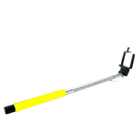 Selfie Stick with Bluetooth Remote Shutter - Black, Pink, Purple, Turquoise, White and Yellow