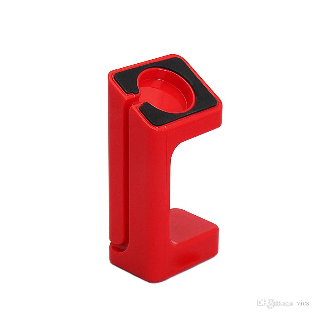 Docking Station for Smart Watch, U Watch and Apple iWatch Black, Red or White