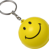 Ball Keychain - Basketball, Football, Soccer, Baseball, Tennis or Smiley Face