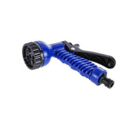 Deluxe 50 &100 Feet Expandable Flexible Garden Water Hose Nozzle & Sprayer- Green/Blue