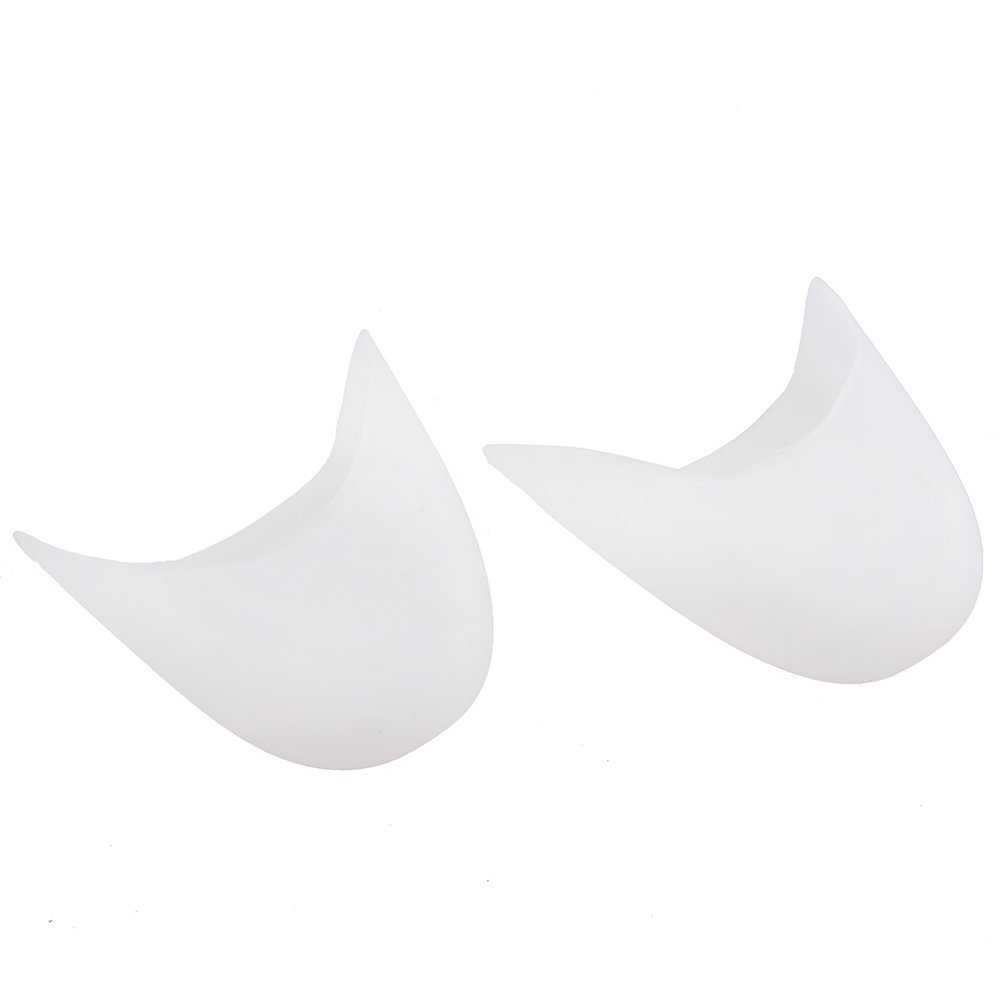 Silicone Toe Protectors for Athletes and Dancers - Nude or White