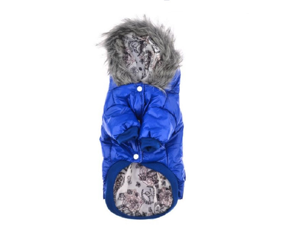 Waterproof Winter Coat for Dogs - Blue, Pink or Gray